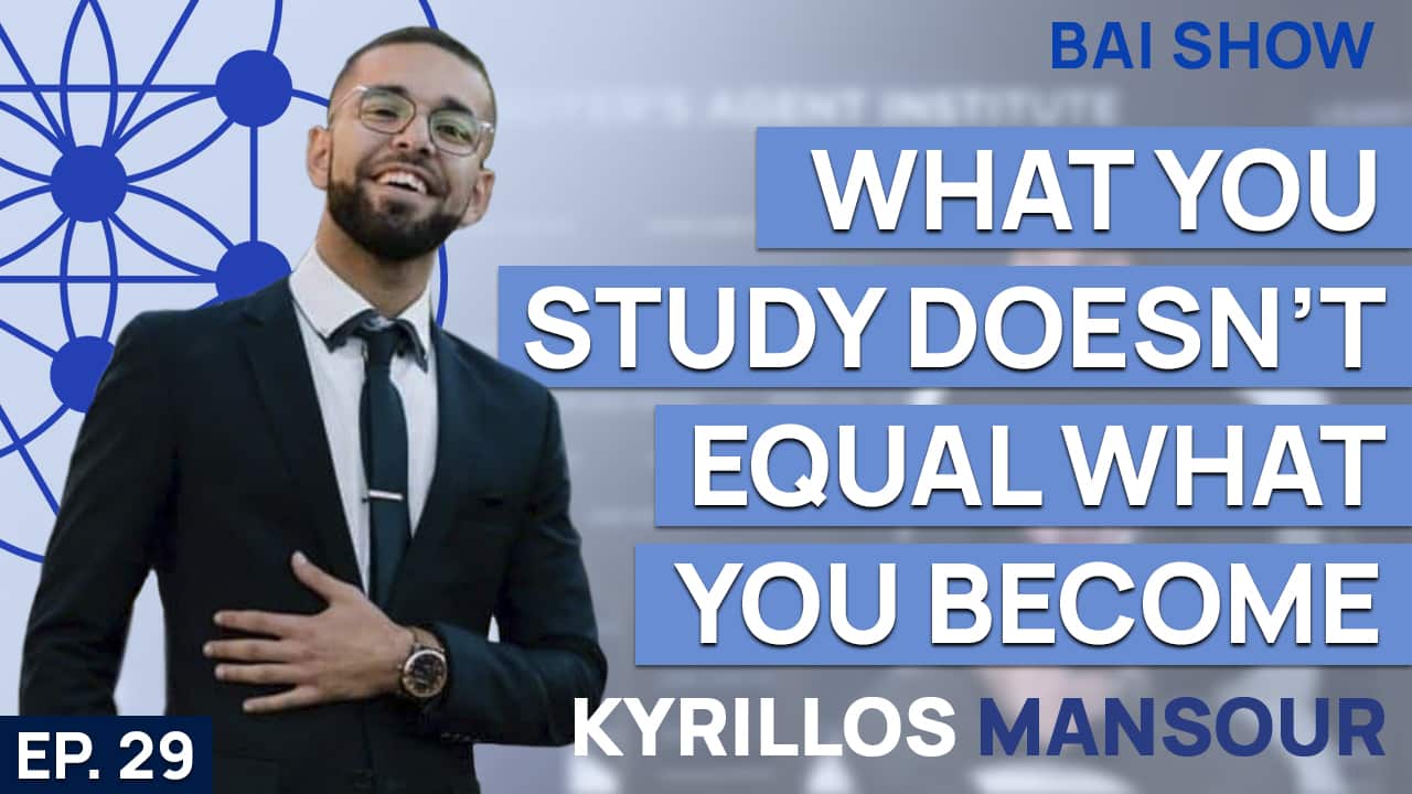 Buyer's Agent Kyrillos Mansour on why what you study doesn't equal what you become